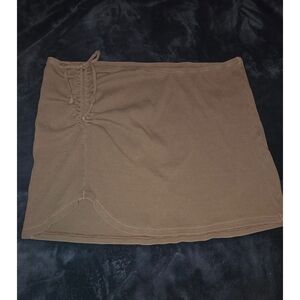 Aerie Brown Mini Skirt